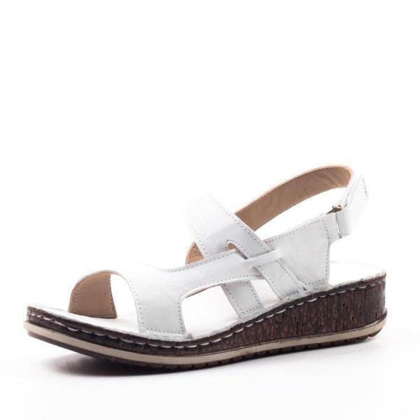 20 Nien day college style casual sandals with low heel wedding
