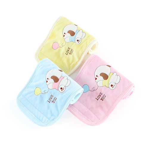 Foreign trade European and American thickened quilted baby belly, newborn belly button cord, infant velvet protector