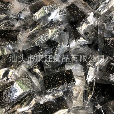 批发 黑芝麻糕 核桃糕 手工制作 咸甜味 核桃味独立包装 30斤/箱