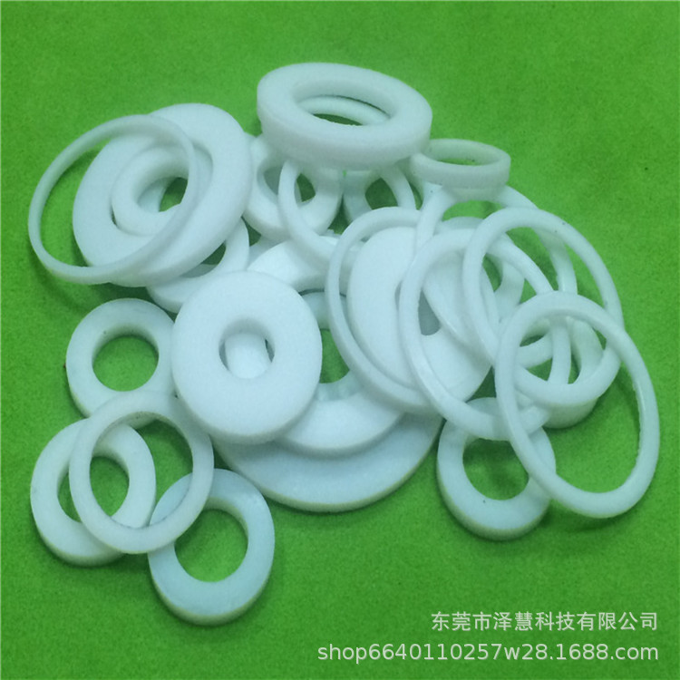 铁氟龙密封平垫圈 耐高温 耐腐蚀 聚四氟乙烯垫片 四氟密封垫