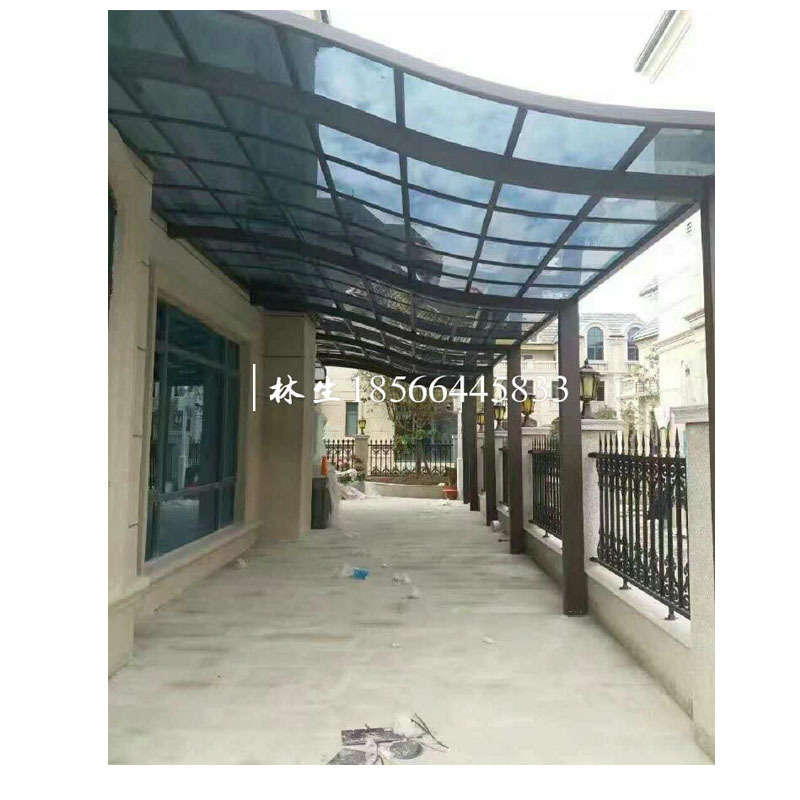 大量现货供应户外装饰建材铝合金型材 欧式别墅车棚铝合金