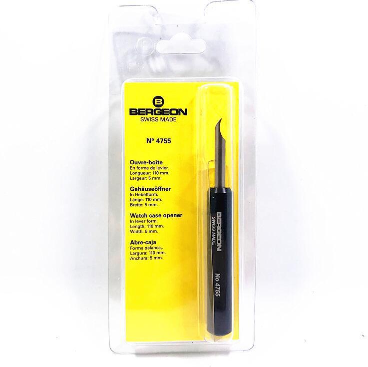 修表工具 瑞士修表bergeon 4755 撬刀 开表刀 开底盖刀 开表后盖
