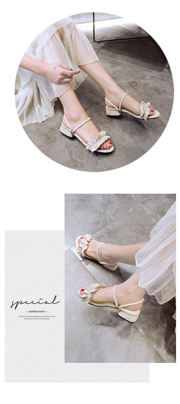 Chaussures été pour femme en Caoutchouc - Ref 3346395 Image 22