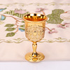 High-end wineglass, metal retro jewelry, European style