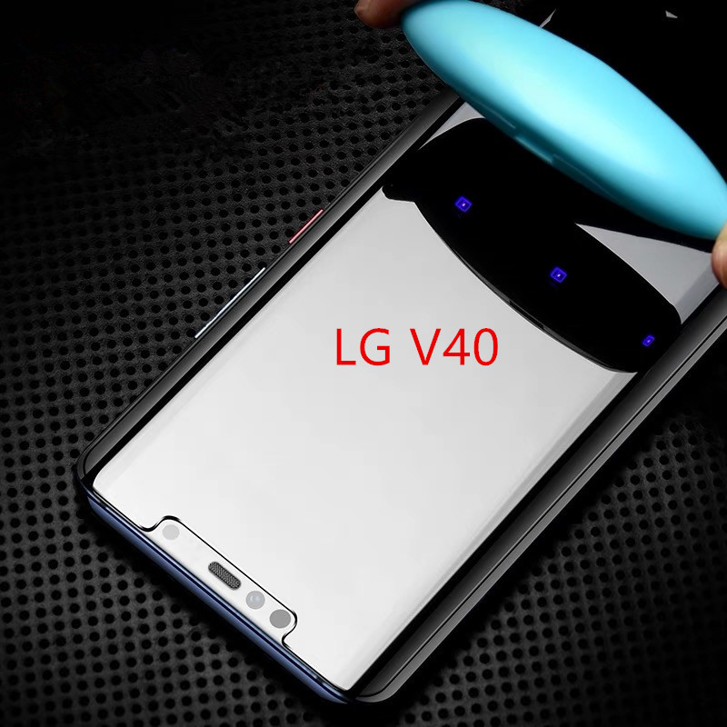 适用LGV40 uv液态钢化膜V30曲面玻璃膜LG G7 G8 UV手机纳米液体膜