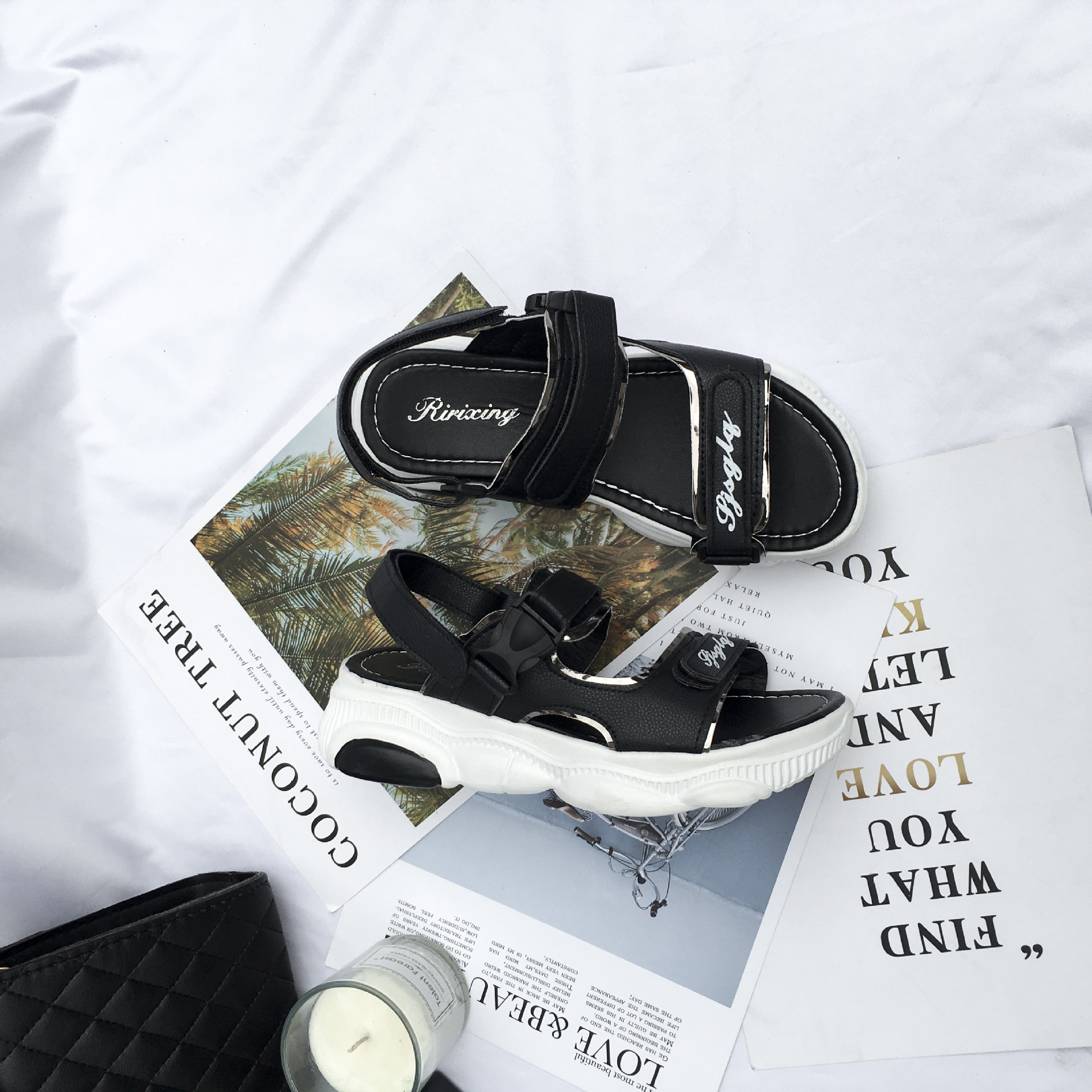 Chaussures été pour femme en Caoutchouc - Ref 3346716 Image 33