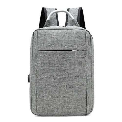 Men's Double Shoulder Bag  New Simple Travel USB Charging Backpack Leisure Business Commute Laptop Bag