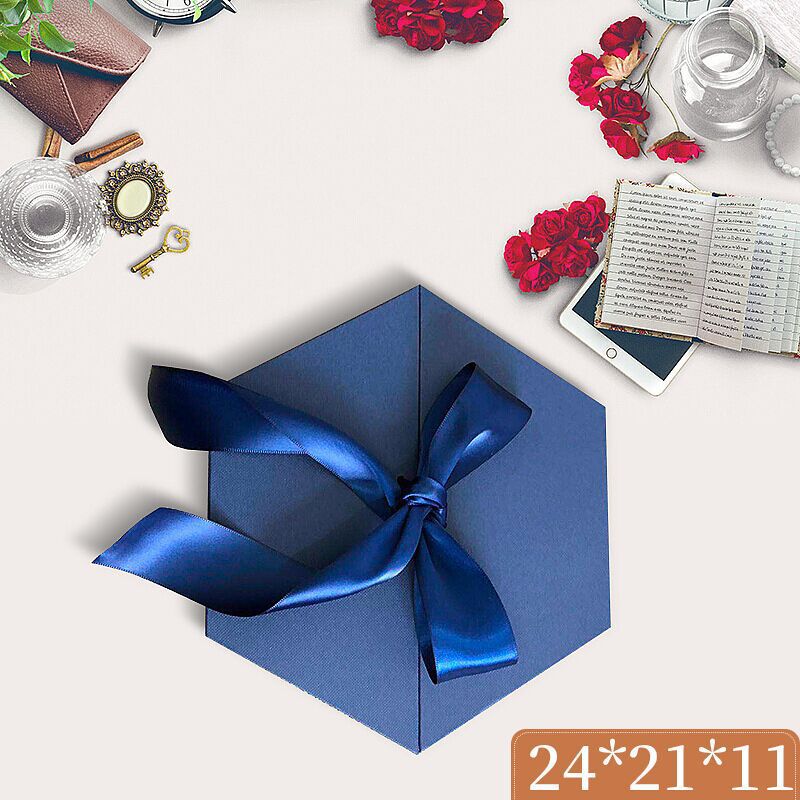 Six corners Wedding Favor A birthday present Gift box originality Eternal life FlowerBox Valentine's Day packing Gift box