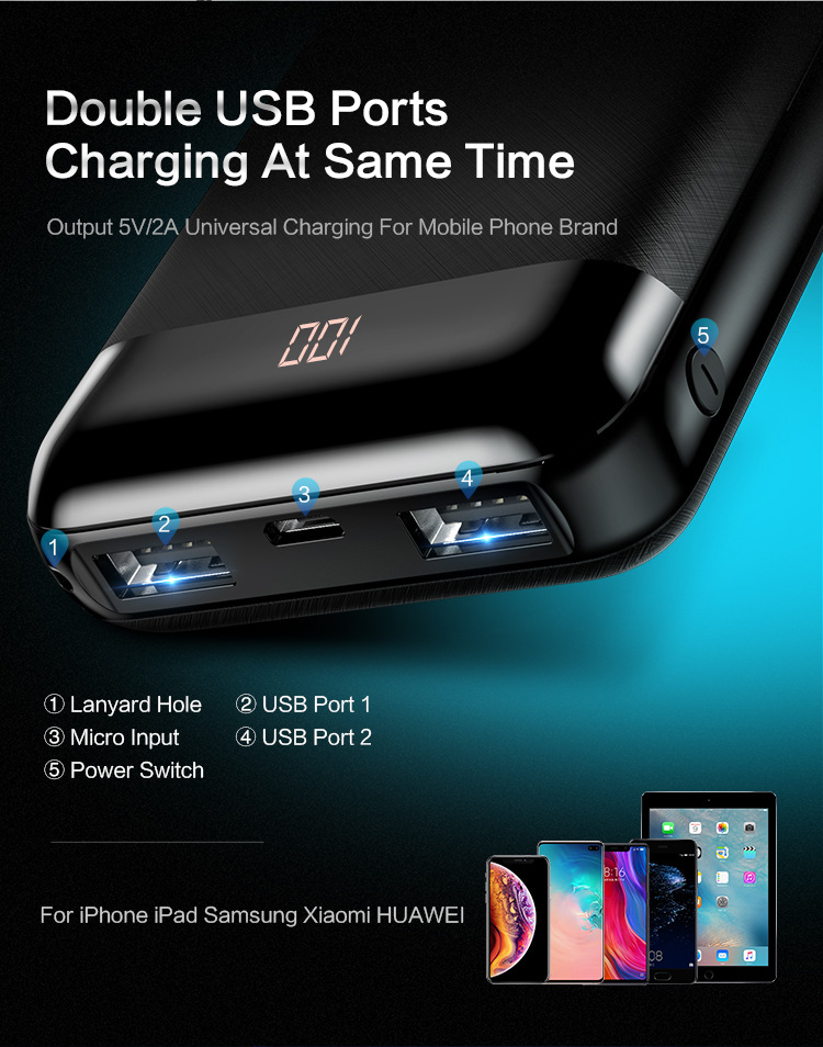 Power Bank Features