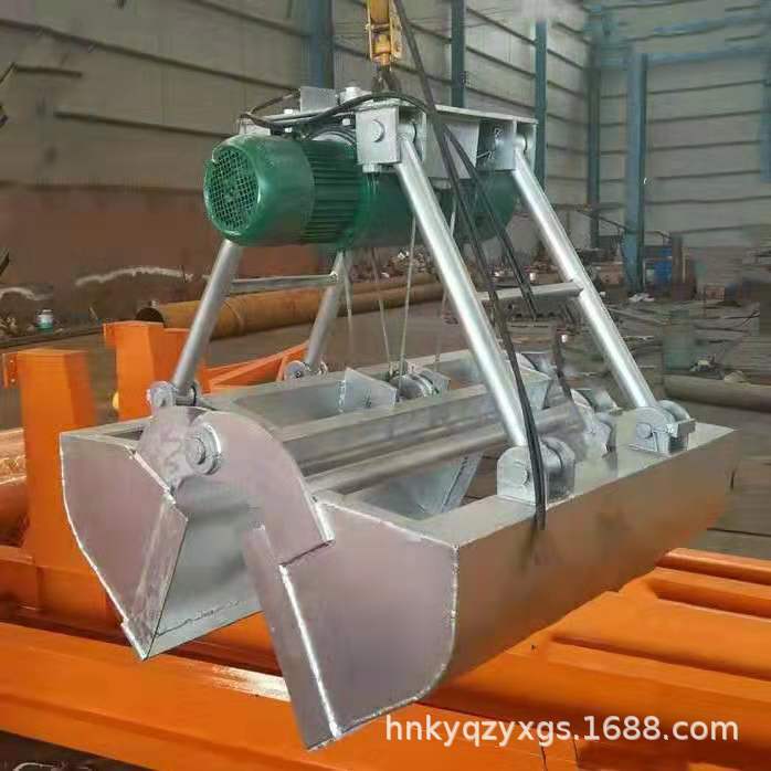 单绳悬挂抓斗酒厂酿造厂用0.75立方304电动不锈钢抓斗多瓣抓斗