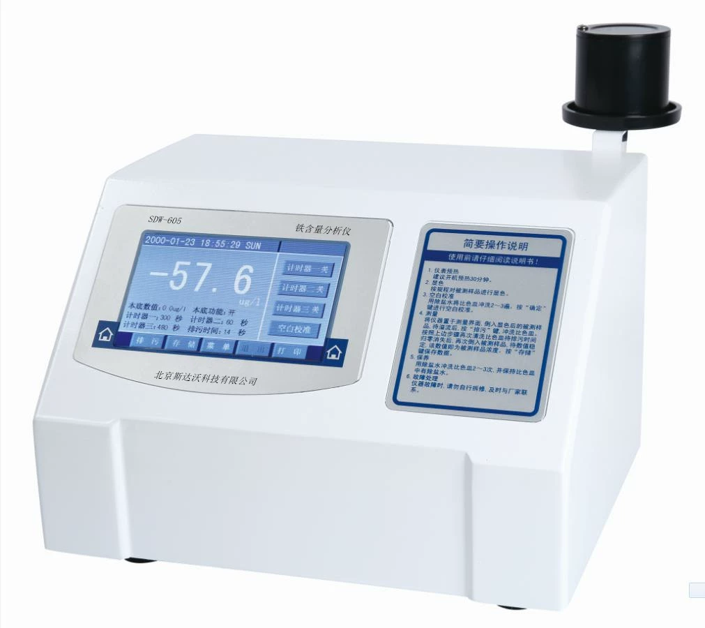 Анализатор содержания железа SDW-605 (Производитель) (гарантия качества)