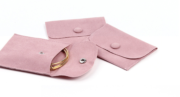 Casual Solid Color Claimond Veins, Velvet Jewelry Packaging Bags display picture 3