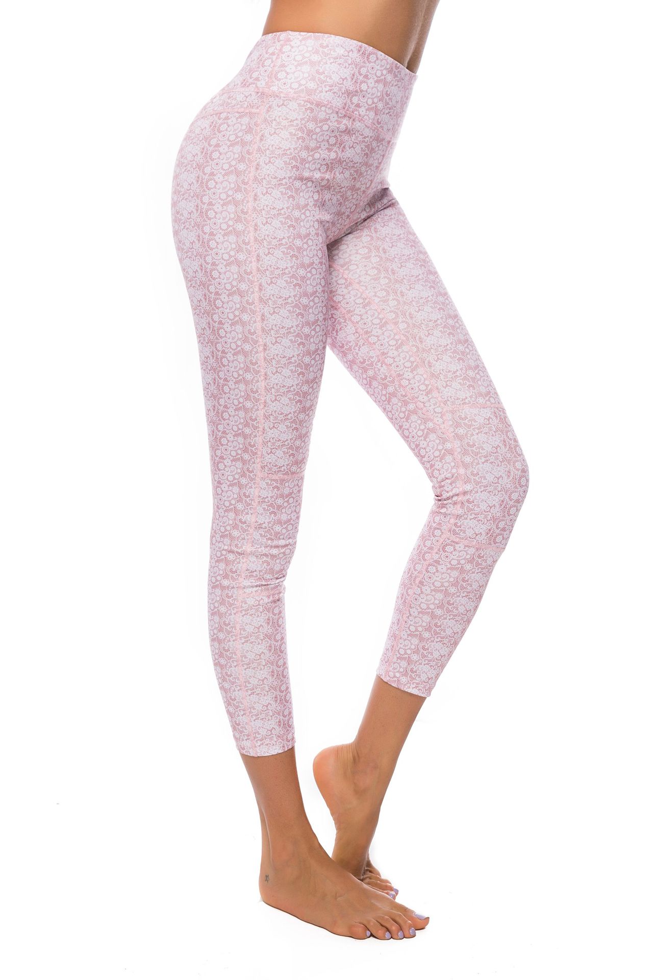 printing yoga stitching pants NSNS47245