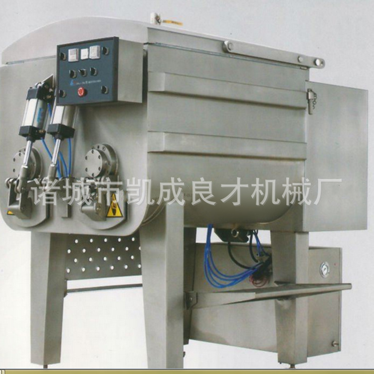 供应台湾烤肠真空拌馅机 包子饺子拌馅机 自动出料食品机械