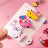 Children's cartoon hairgrip, cute hairpin, hair accessory for princess, wholesale