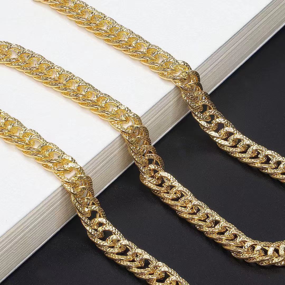 Hip Hop Aluminum Chain Clavicle Necklace display picture 5