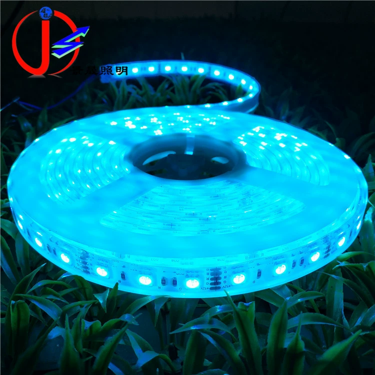 Светодиодная лента питания Аквариум Украшение для бассейна 12V5050 высокий дисплей 60 бусин патч корпус клей заполнение Водонепроницаемая световая полоса