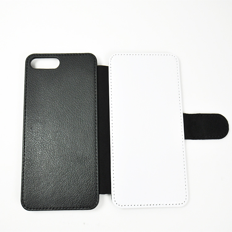 适用于iPhone7P热转印PU皮套空白素材可个性化照片手机壳