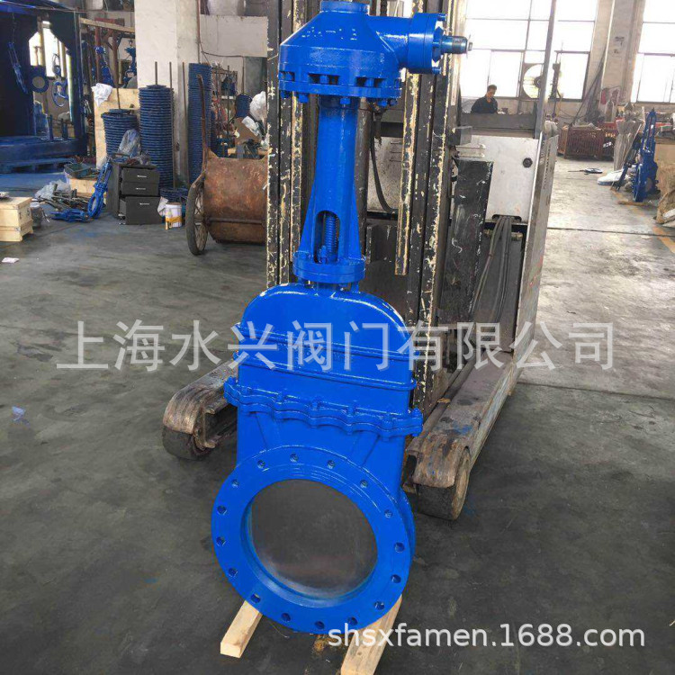 DMZ573H-16C手动暗板刀闸阀 手动带盖刀型闸阀 伞齿轮手动刀闸阀