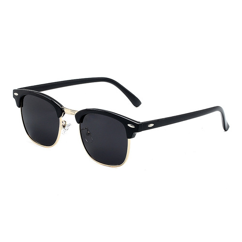 Retro polarized sunglasses, classic rice stud sunglasses, men and women, universal trendy sunglasses wholesale 3016