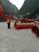 贤道牌 隧道逃生管道 专业生产加工聚乙烯逃生管真诚合作