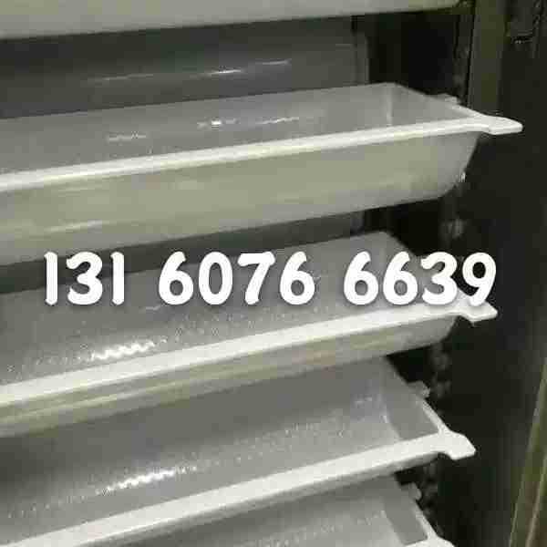 Z型斗式提升机料斗1.8L塑料斗提升料斗C2052不锈钢链条上料机配件