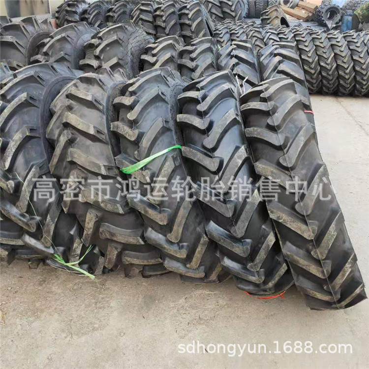 现货供应 人字8.3/9.5-24 9.5-20 11.2-20 11.2-28农用拖拉机轮胎