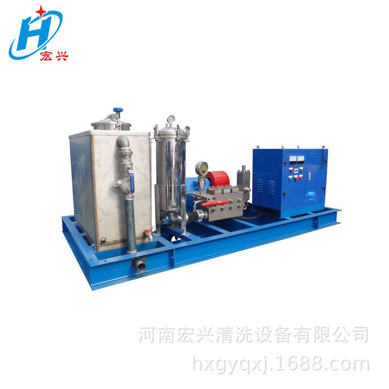 供应700公斤电驱动冷却塔叶片除垢除尘超高压清洗机