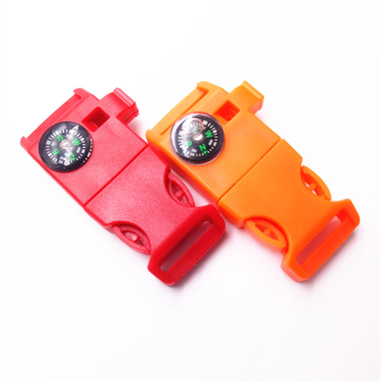 Whistle with clasp, travel plastic lighter