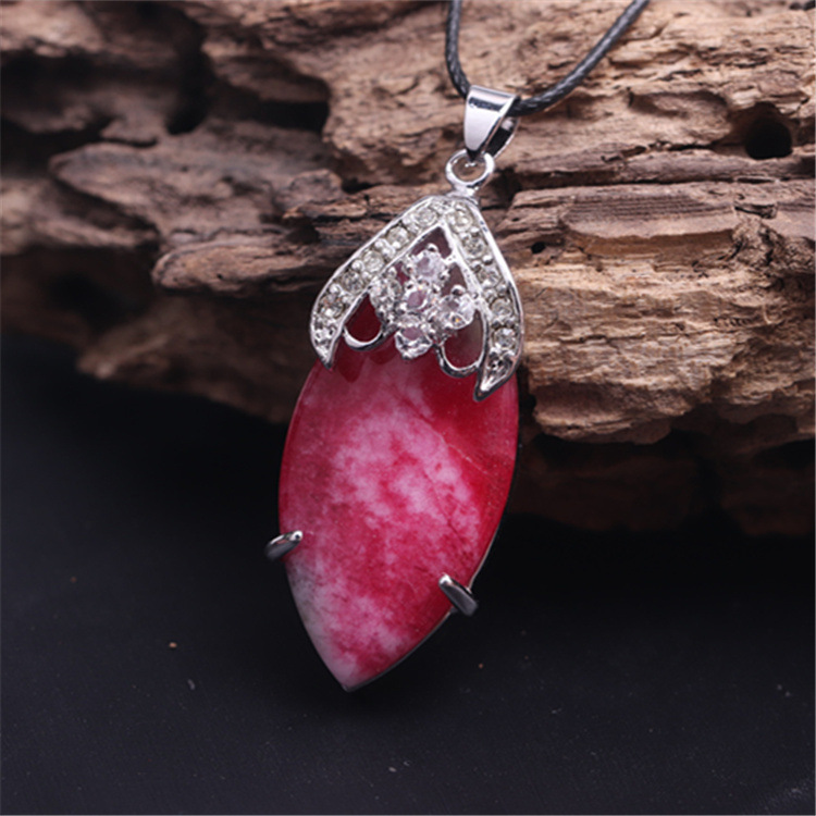 Fuchsia pendant jade, wholesale