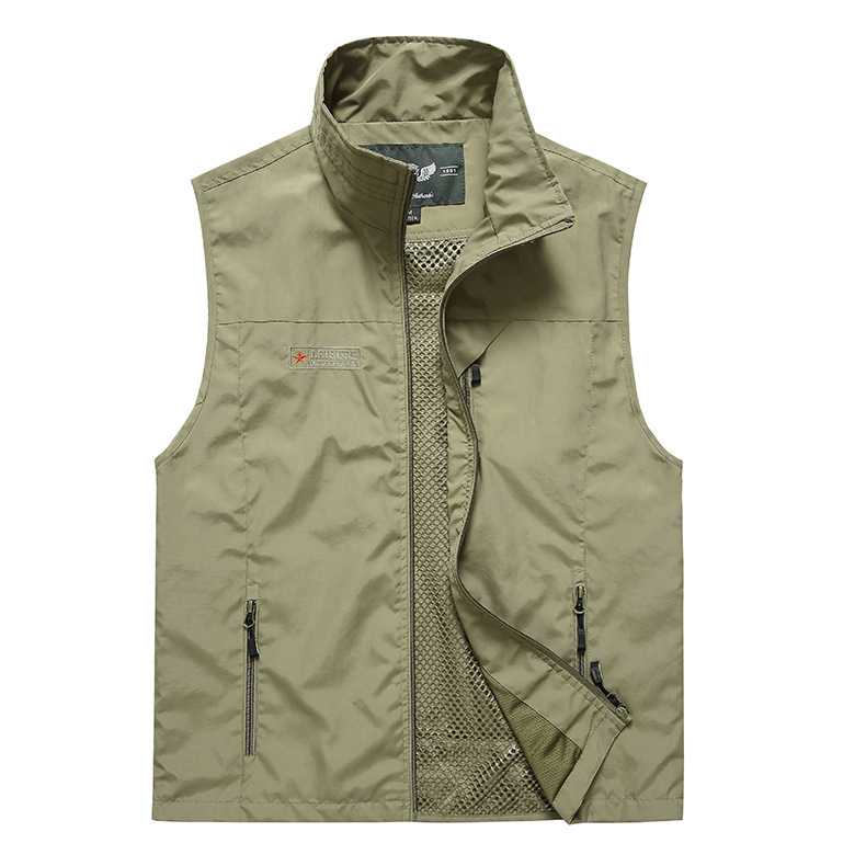 Travel thin summer breathable vest