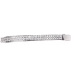 Genuine fashionable zirconium, bracelet, platinum accessory, simple and elegant design, Japanese and Korean