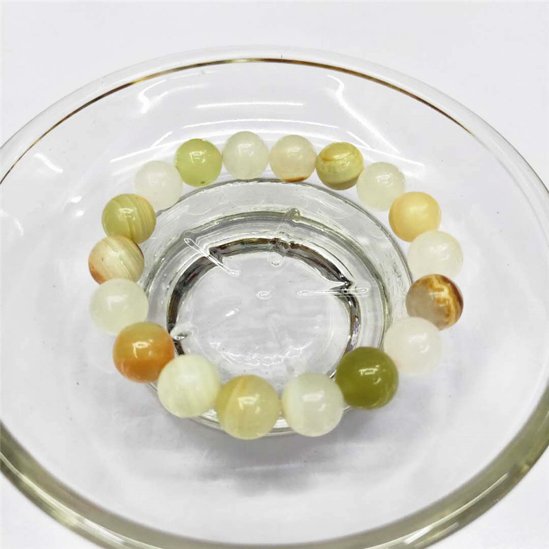 Wholesale of new Afghan blue jade bracelets, DIY beaded blue jade bracelets, natural stone bracelets, factory direct sales detail image 10