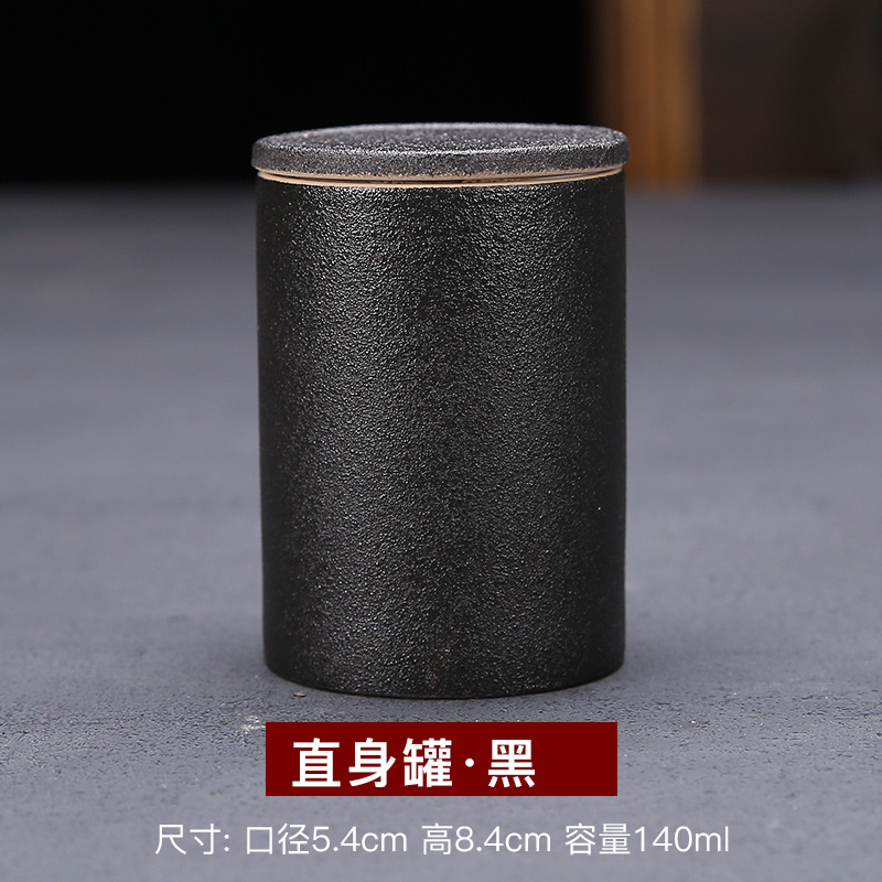 Fábrica al por mayor de cerámica tetera sellada tarro pequeño tamaño hogar almacén de té portátil juego de té pequeño tetera personalización