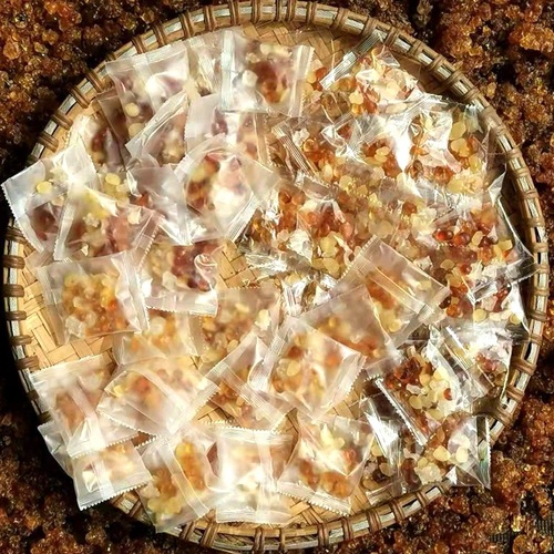 Supply of peach resin source manufacturers for e-commerce peach resin collagen combination small package snow bird soap corner rice peach resin combination set