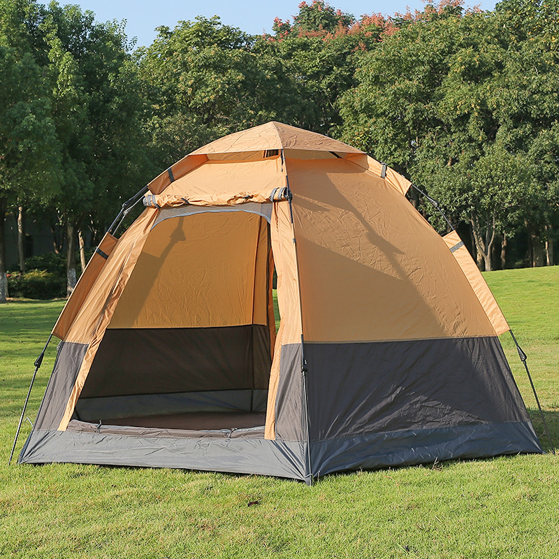 Travel automatic waterproof hexagonal tent for camping for traveling