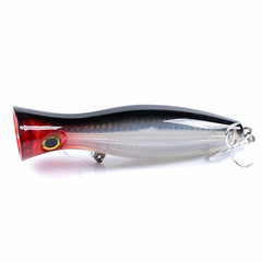 Luya bait sea fishing large mouth wave climbing 12.5cm/40.3g laser bionic fishing bait with raised mouth cross-border e-commerce direct supply