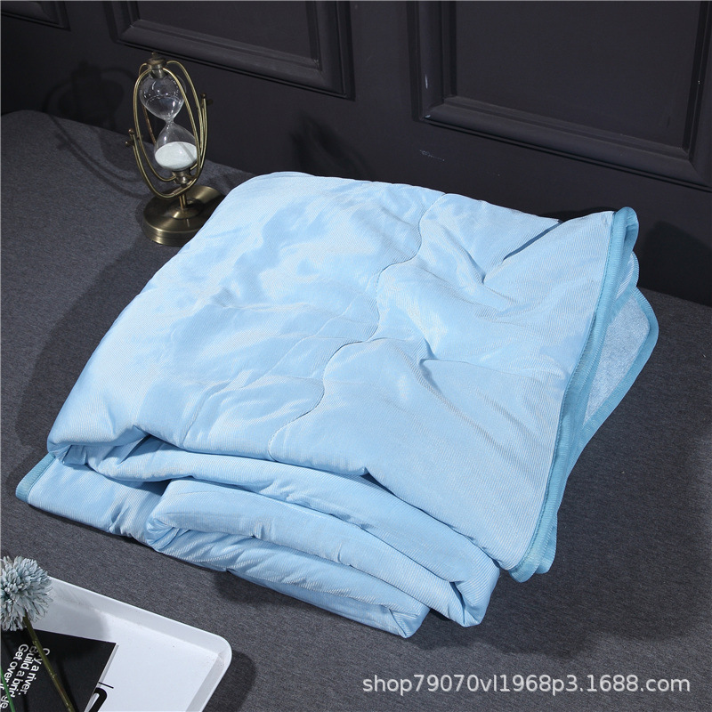 Exit Japan Cold Bamboo fiber Towel Double summer quilt Cool in summer Single Summer quilt Solid
