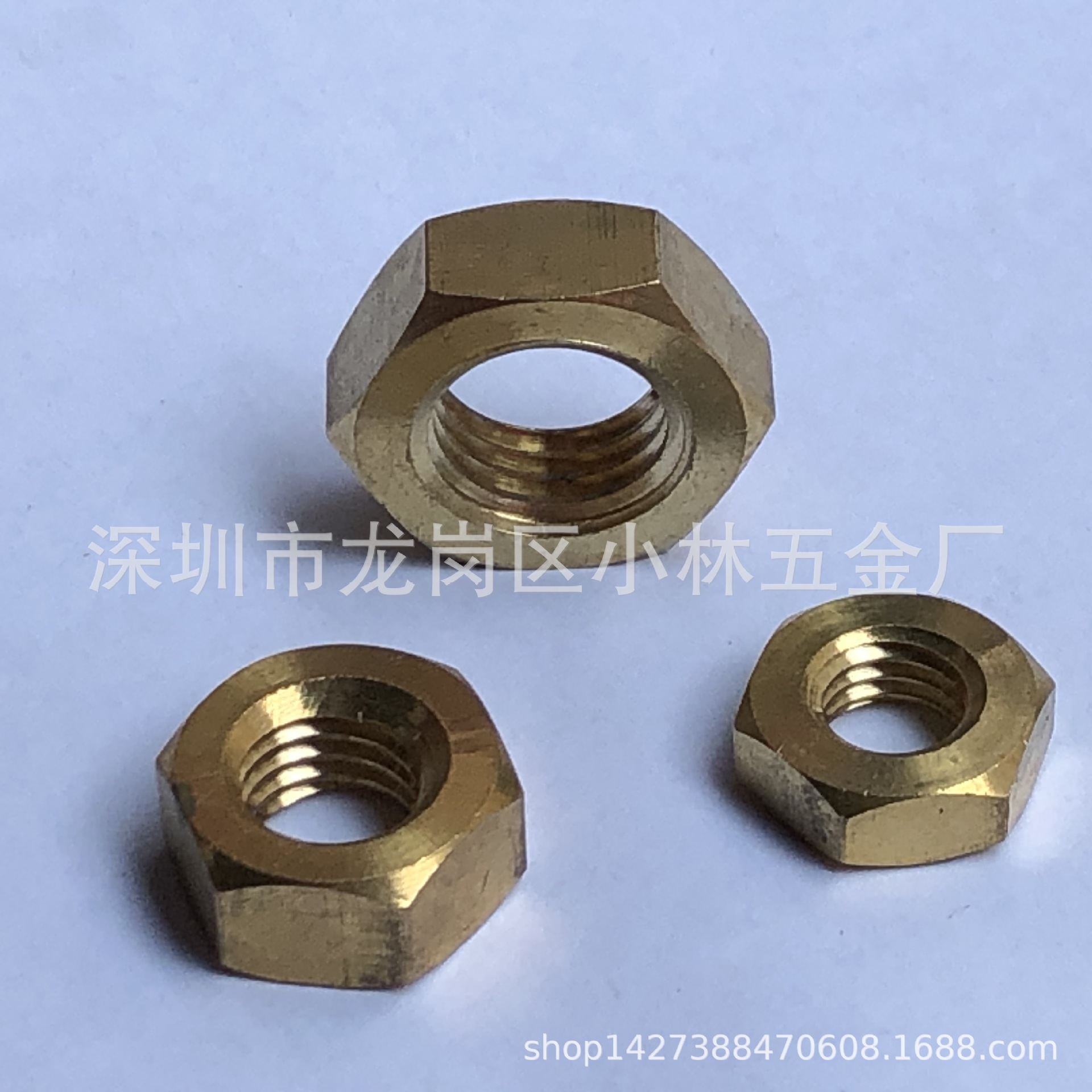 铜六角螺母螺丝帽H59铜螺母六角螺母螺栓帽GB6170外六角螺母批发