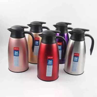 不锈钢保温壶大容量欧式真空热水瓶咖啡壶家用开水暖瓶水壶保温瓶