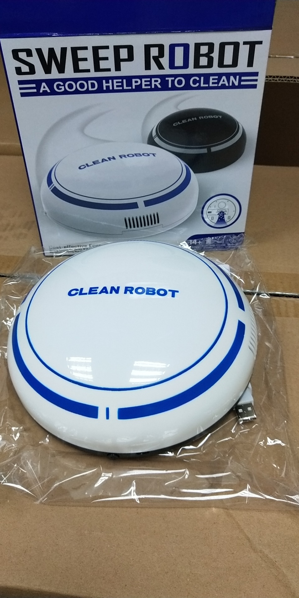 SWEEP ROBOT充电全智能卡通扫地机械人机器人吸尘机器 感应扫地机详情2