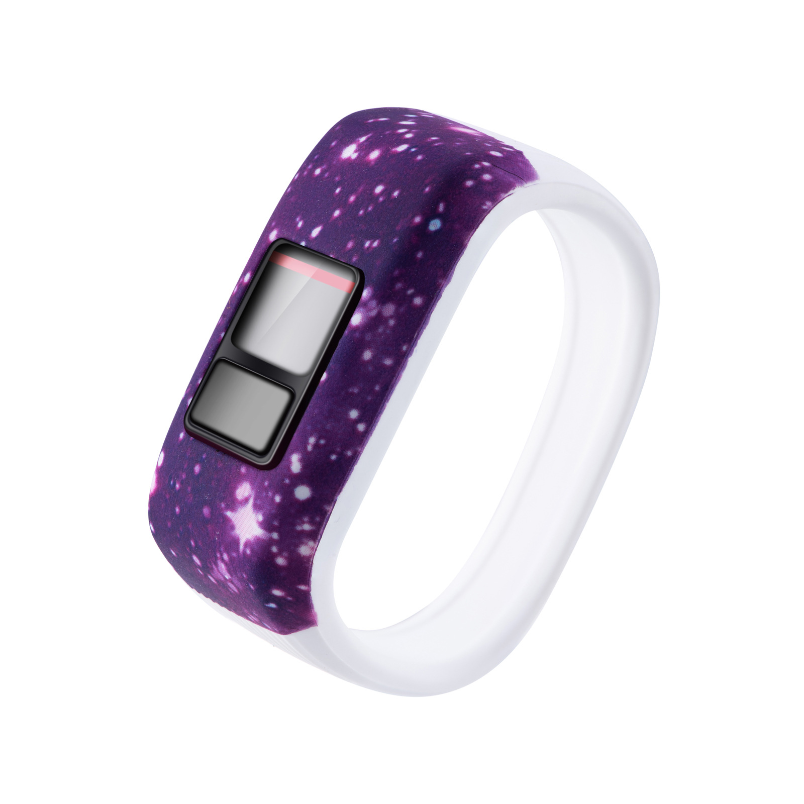 Suitable for Garmin Vivofit JR2 buckless wristband Garmin Vivofit3 children's silicone multi-color wristband undefined
