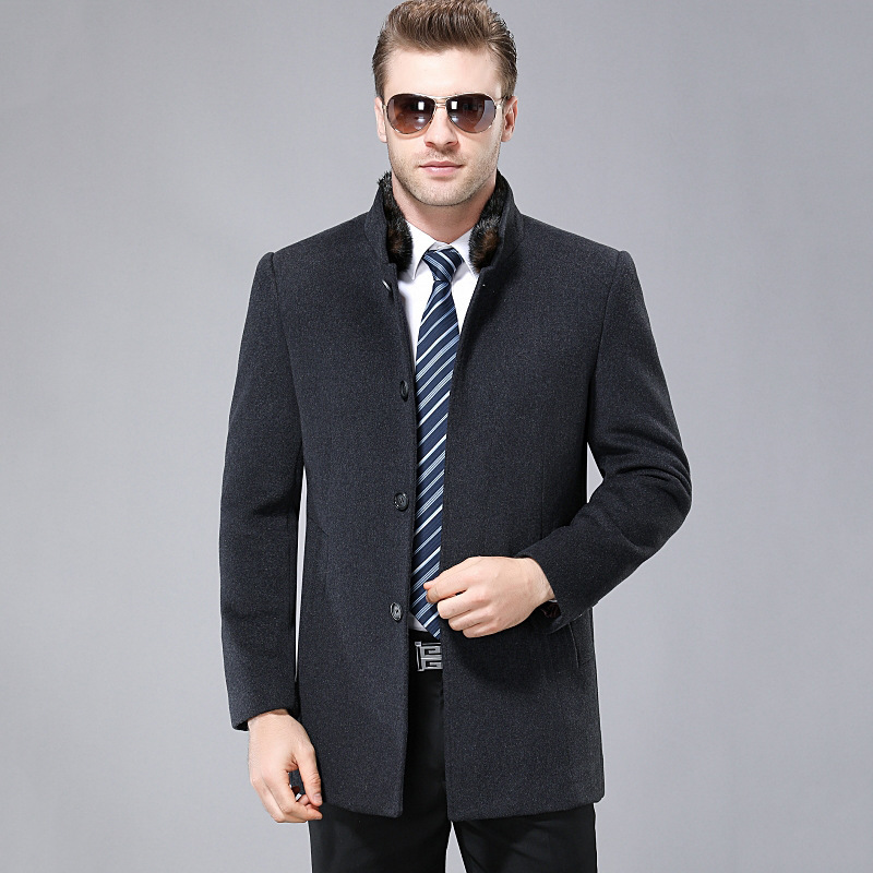 Manteau homme en Laine - Ref 3419557 Image 4