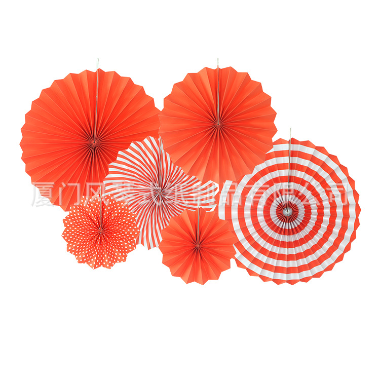 纸扇套装-六支装-五-750