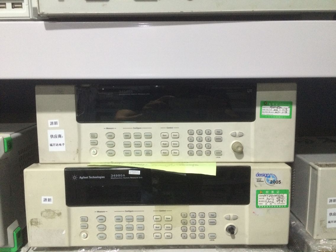 二手agilnet 34980A 多功能开关/测量单元