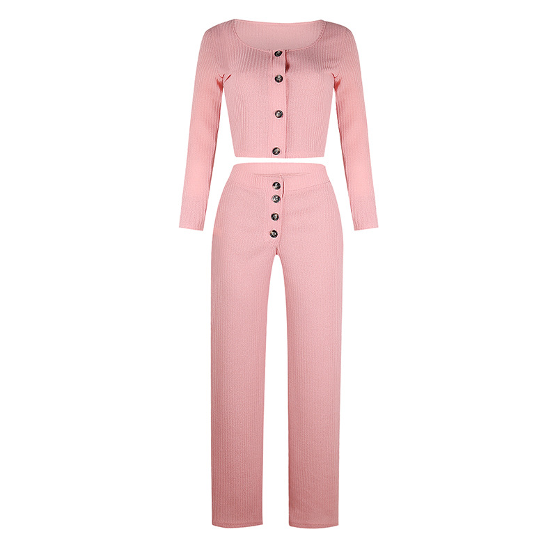 women's new hot style long-sleeved cardigan Slim button casual suit NSKX6234