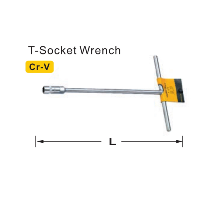 铬钒T型套筒,18mm/鹰之印