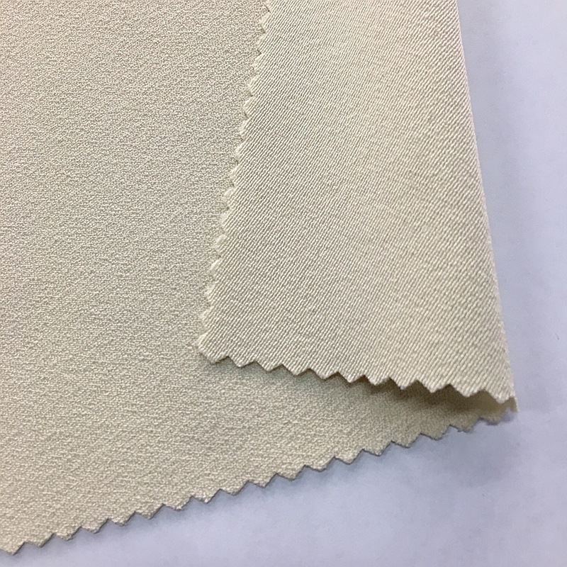 全涤四面弹150D双面风格 斜纹乱麻弹力面料 秋冬外套裤子西装面料