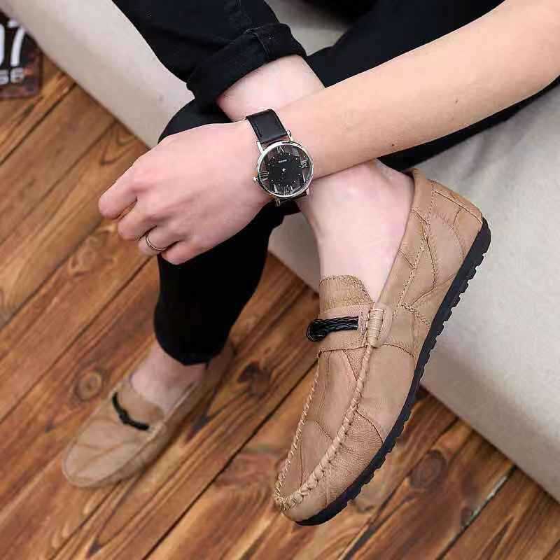 Causal shoes Men shoes Loafers Male slip...