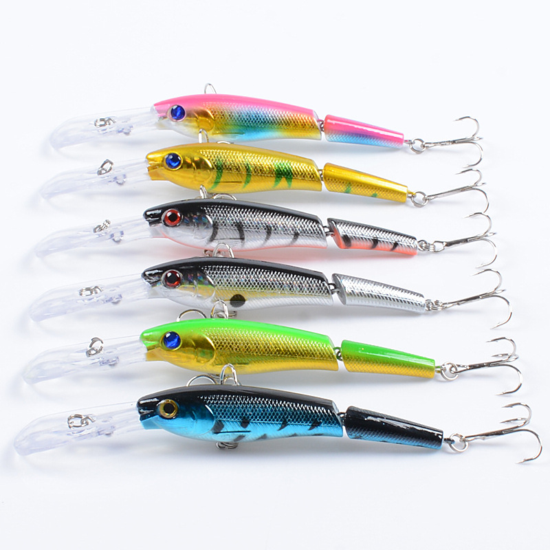 Sinking Glide Baits Jointed Swimbaits Segmented Baits Fresh Water Bass Swimbait Tackle Gear